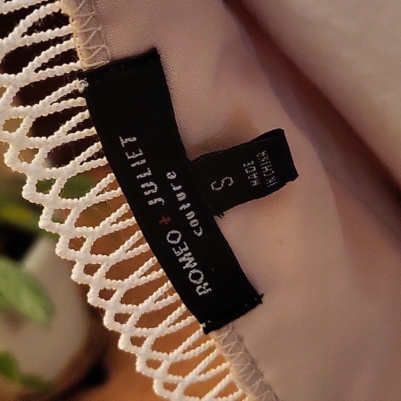 Formal dress beige and tan or off white - Picture 7 of 7